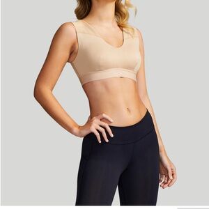 Tommie Copper Bra with Shoulder Support  Nude size 2XL NWT
